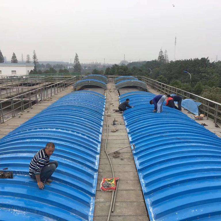污水池蓋板的安裝